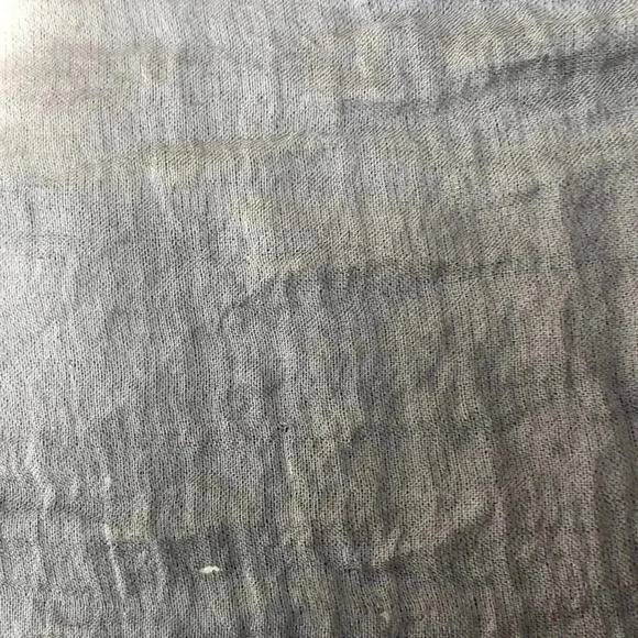 Lt gray silk top - Picture 4 of 5